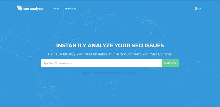 الربح من الانترنت بدون رأس مال: بإستخدام أداة تحليل سيو | SEO Analyzer